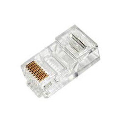 CONECTOR PLUG RJ45 C5E STAN...